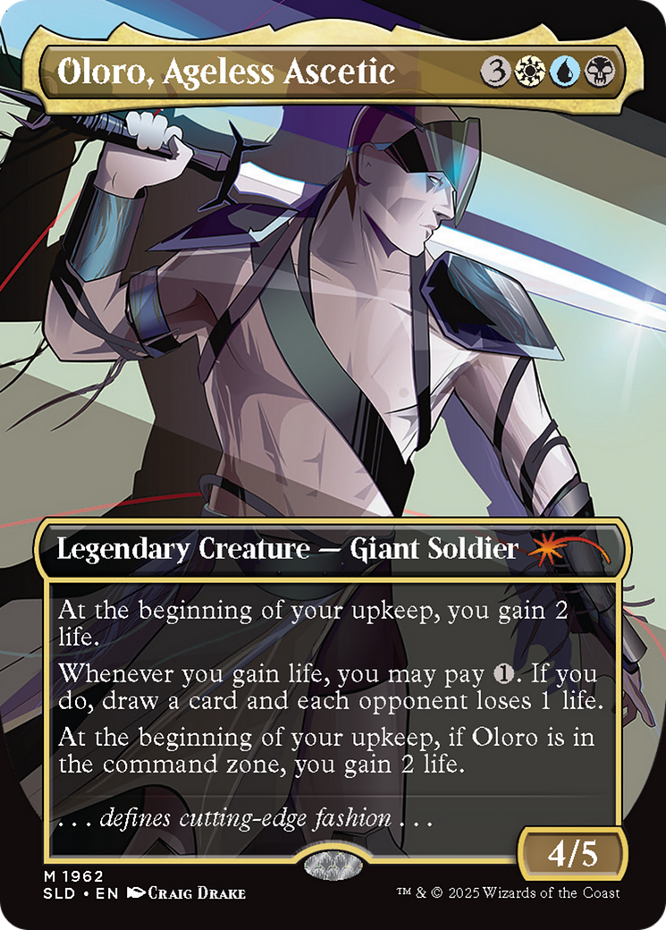 Oloro, Ageless Ascetic (Rainbow Foil) [Secret Lair Drop Series] | The Time Vault CA