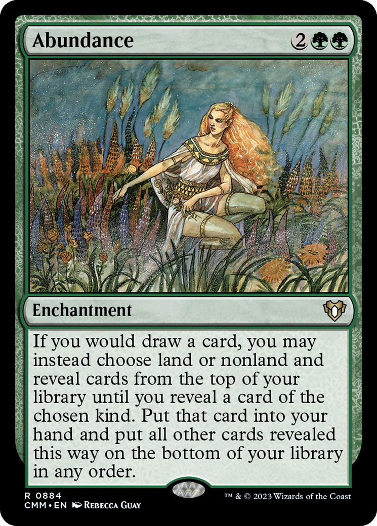 Abundance [Commander Masters] | The Time Vault CA