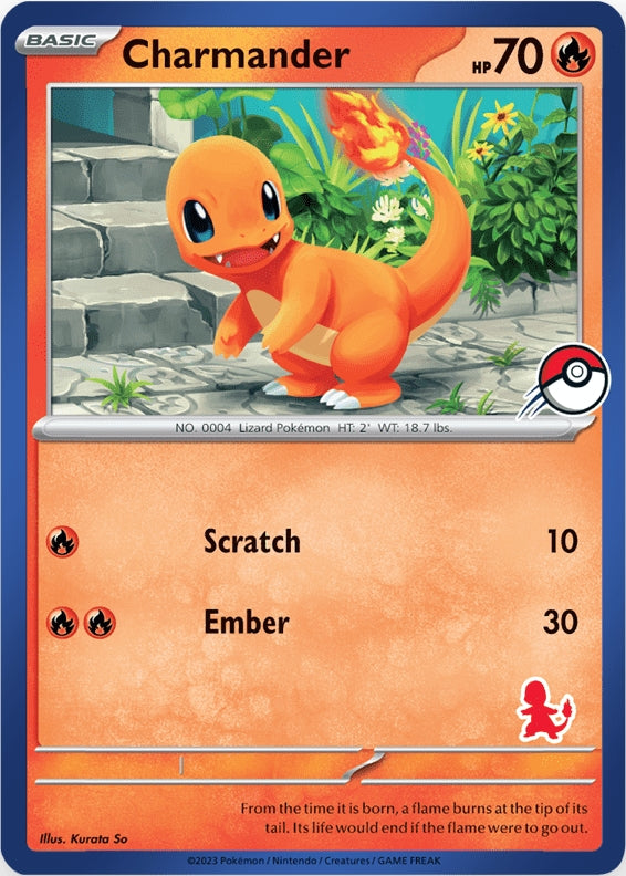 Charmander (Blue Border) [My First Battle] | The Time Vault CA