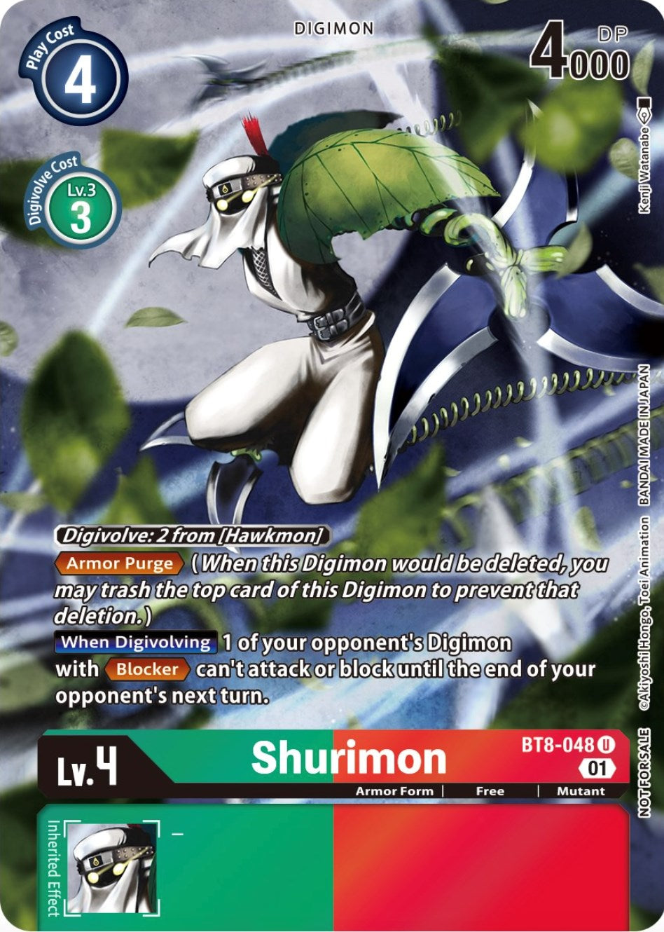 Shurimon [BT8-048] (Official Tournament Pack Vol.9) [New Awakening Promos] | The Time Vault CA