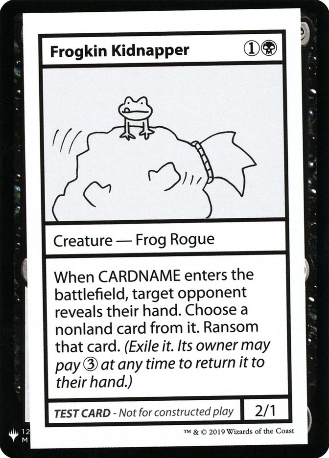 Frogkin Kidnapper [Mystery Booster Playtest Cards] | The Time Vault CA