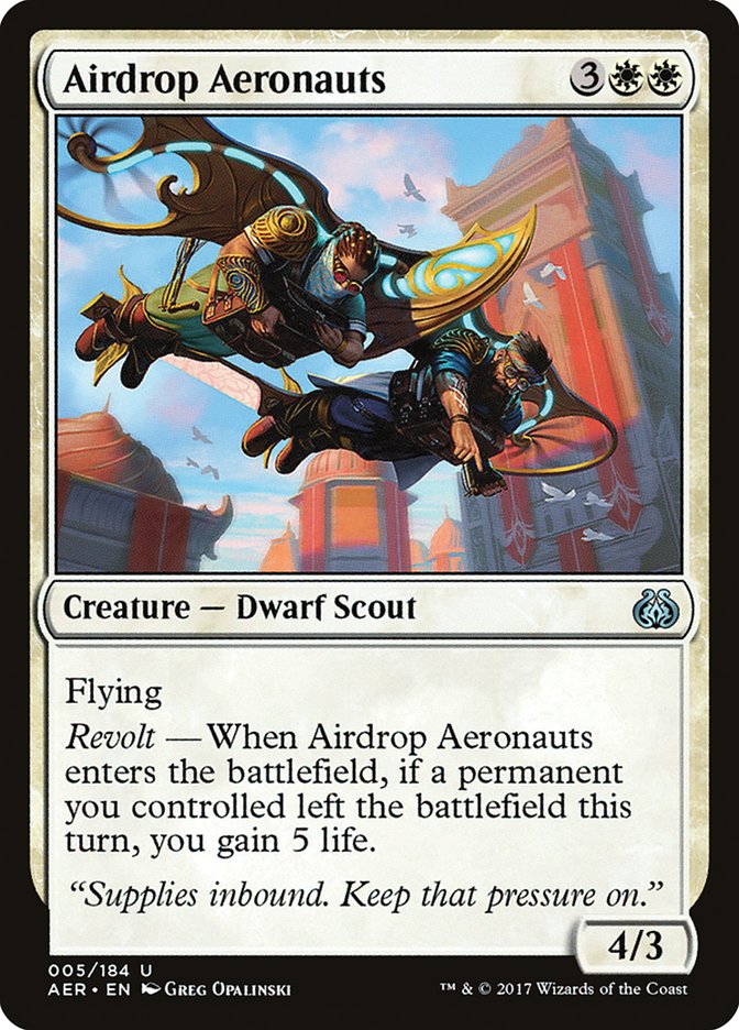 Airdrop Aeronauts [Aether Revolt] | The Time Vault CA