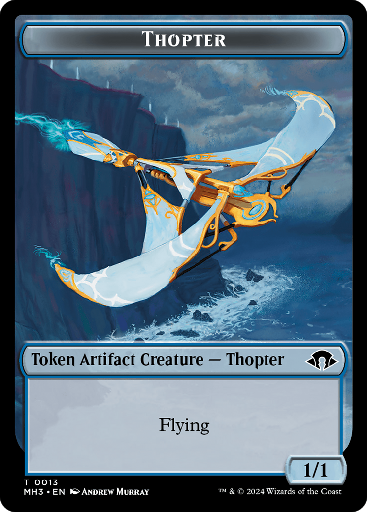 Phyrexian Germ // Thopter Double-Sided Token [Modern Horizons 3 Tokens] | The Time Vault CA