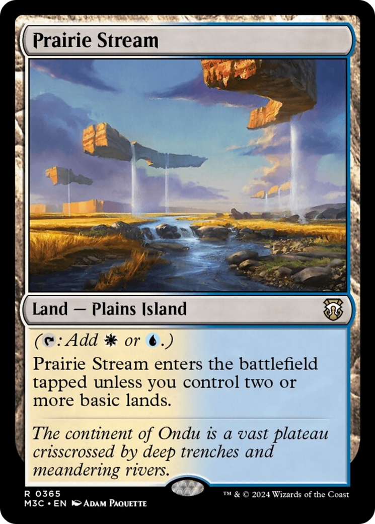 Prairie Stream [Modern Horizons 3 Commander] | The Time Vault CA