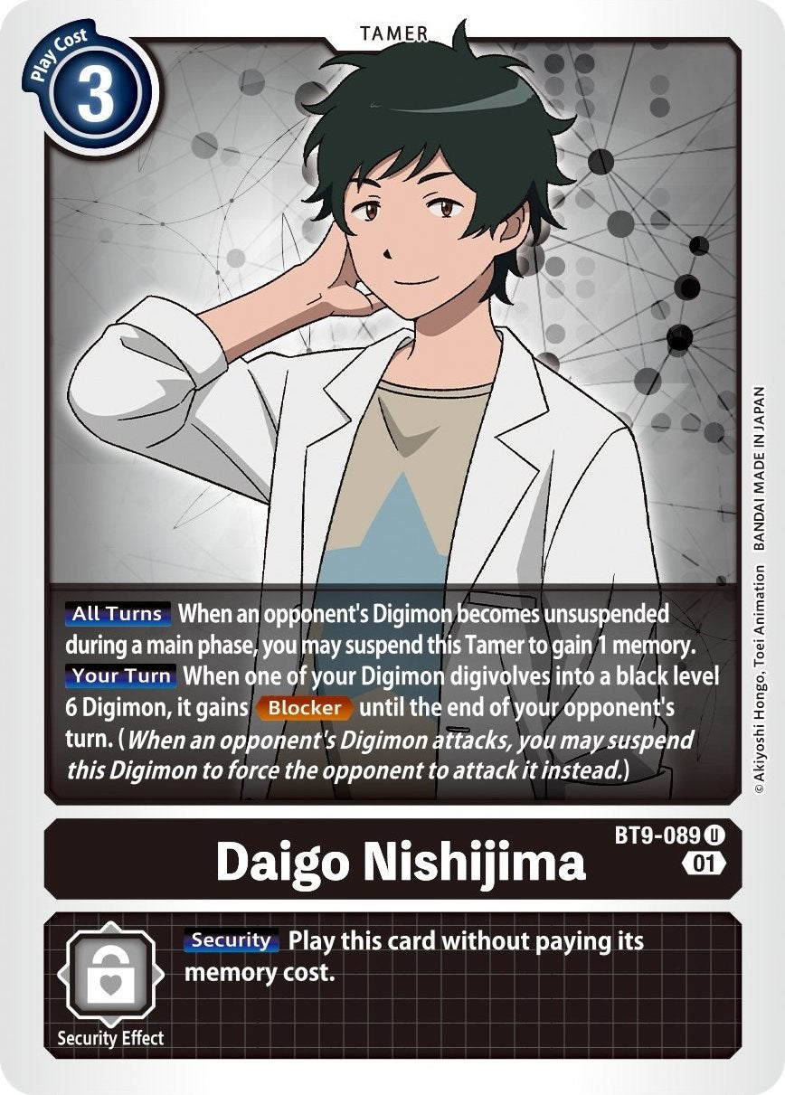 Daigo Nishijima [BT9-089] [X Record] | The Time Vault CA