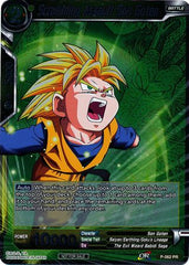 Scrambling Assault Son Goten (Event Pack 2 - 2018) (P-062_PR) [Promotion Cards] | The Time Vault CA