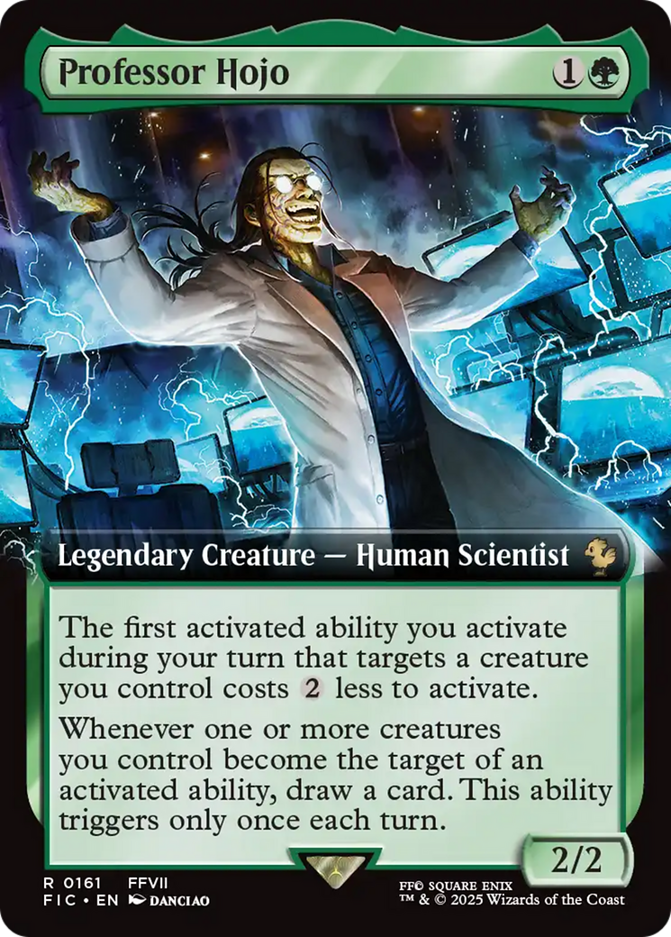 Professor Hojo (Extended Art) [FINAL FANTASY Commander] | The Time Vault CA