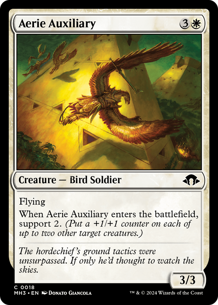 Aerie Auxiliary [Modern Horizons 3] | The Time Vault CA