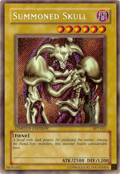 Summoned Skull [BPT-002] Secret Rare | The Time Vault CA