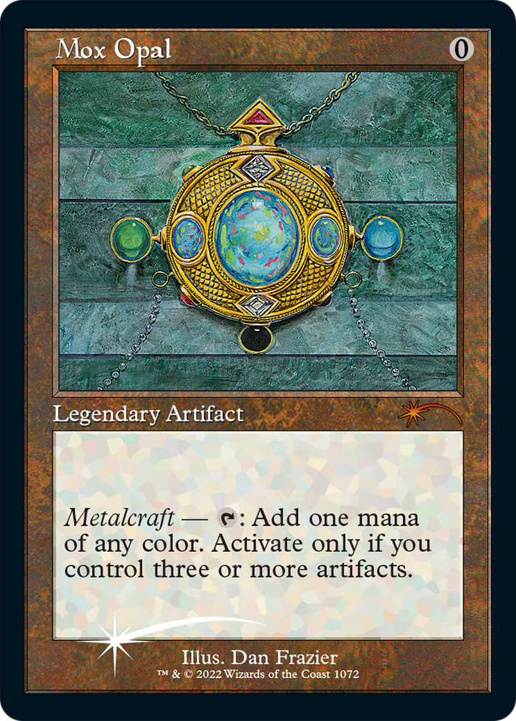 Mox Opal (Retro Foil Etched) [Secret Lair Drop Series] | The Time Vault CA