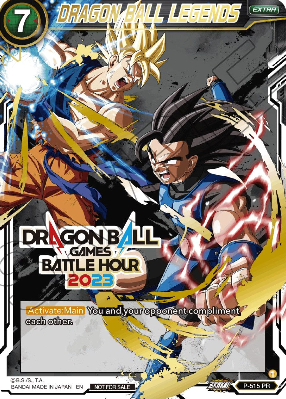 DRAGON BALL LEGENDS (Dragon Ball Games Battle Hour 2023 Promo Card Set) (P-515) [Promotion Cards] | The Time Vault CA