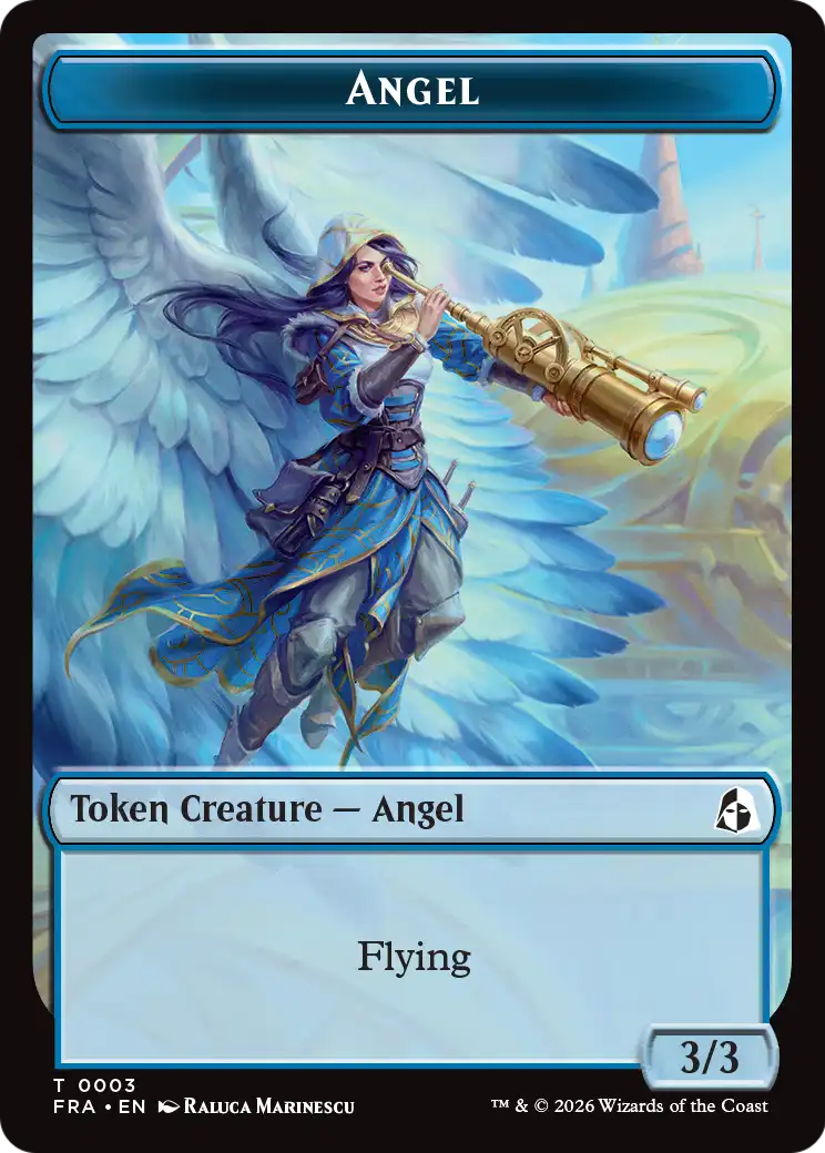 Angel (0003) // Beast Double-Sided Token [Reality Fracture Tokens] | The Time Vault CA