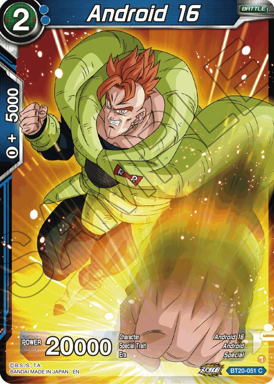 Android 16 (BT20-051) [Power Absorbed] | The Time Vault CA