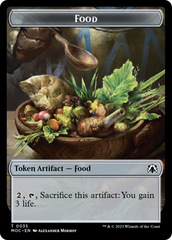 Food // Replicated Ring Double-Sided Token [March of the Machine Commander Tokens] | The Time Vault CA