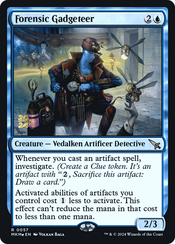 Forensic Gadgeteer [Murders at Karlov Manor Prerelease Promos] | The Time Vault CA