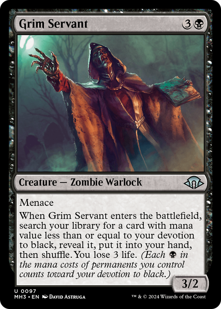 Grim Servant [Modern Horizons 3] | The Time Vault CA