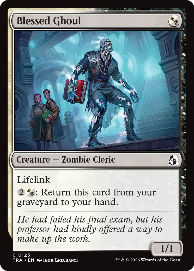 Blessed Ghoul [Reality Fracture] | The Time Vault CA