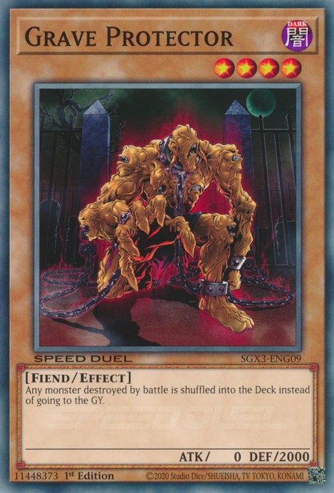 Grave Protector [SGX3-ENG09] Common | The Time Vault CA