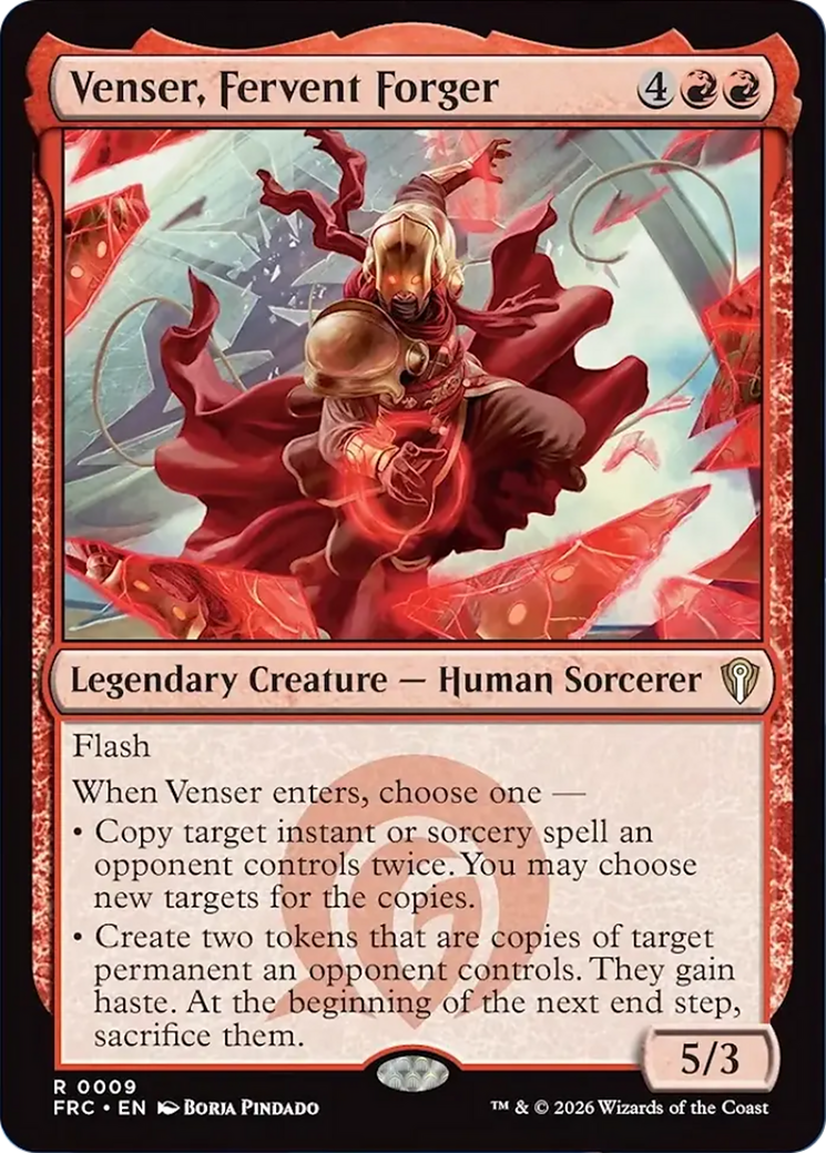 Venser, Fervent Forger [Reality Fracture Commander] | The Time Vault CA