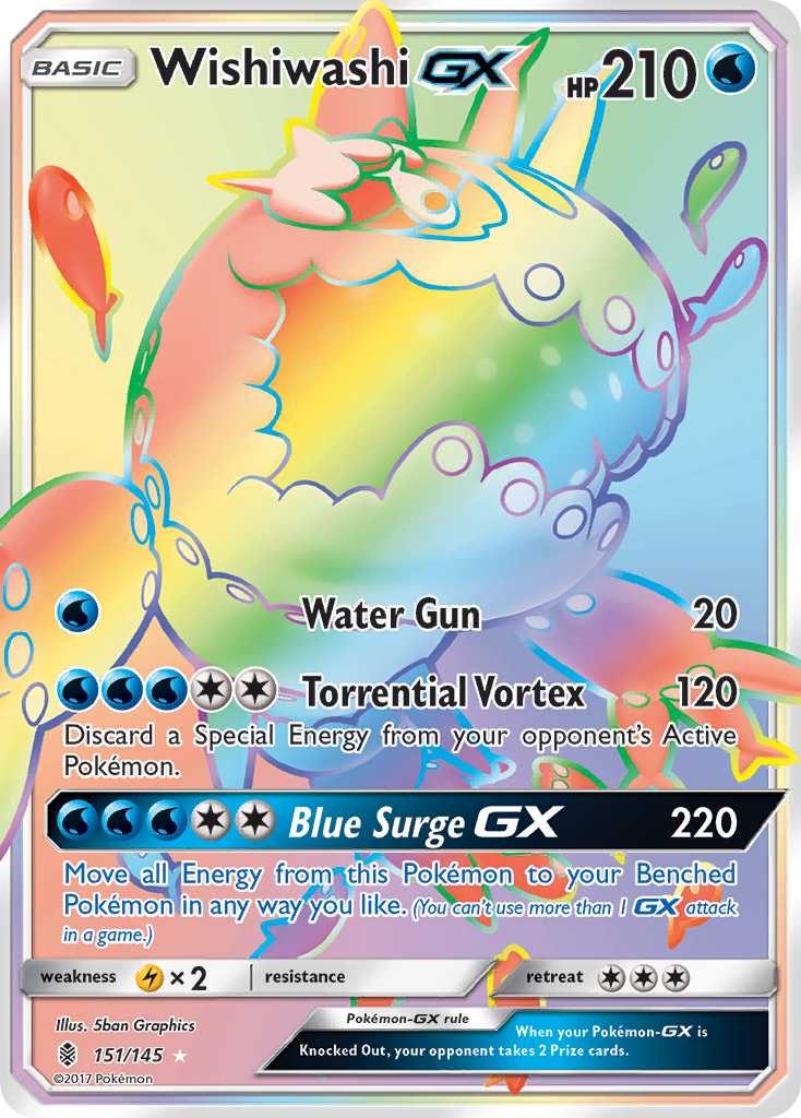 Wishiwashi GX (151/145) [Sun & Moon: Guardians Rising] | The Time Vault CA