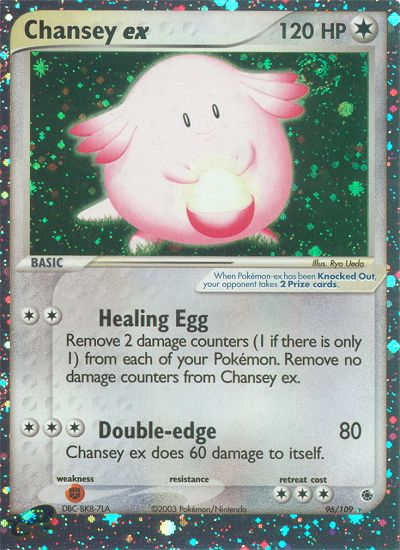 Chansey ex (96/109) [EX: Ruby & Sapphire] | The Time Vault CA