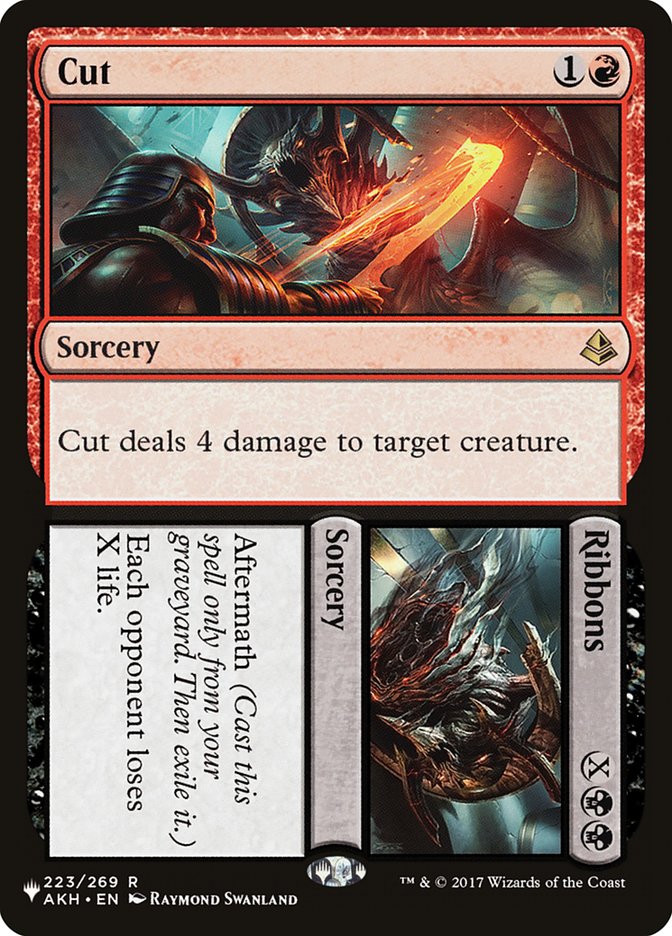 Cut // Ribbons [The List] | The Time Vault CA