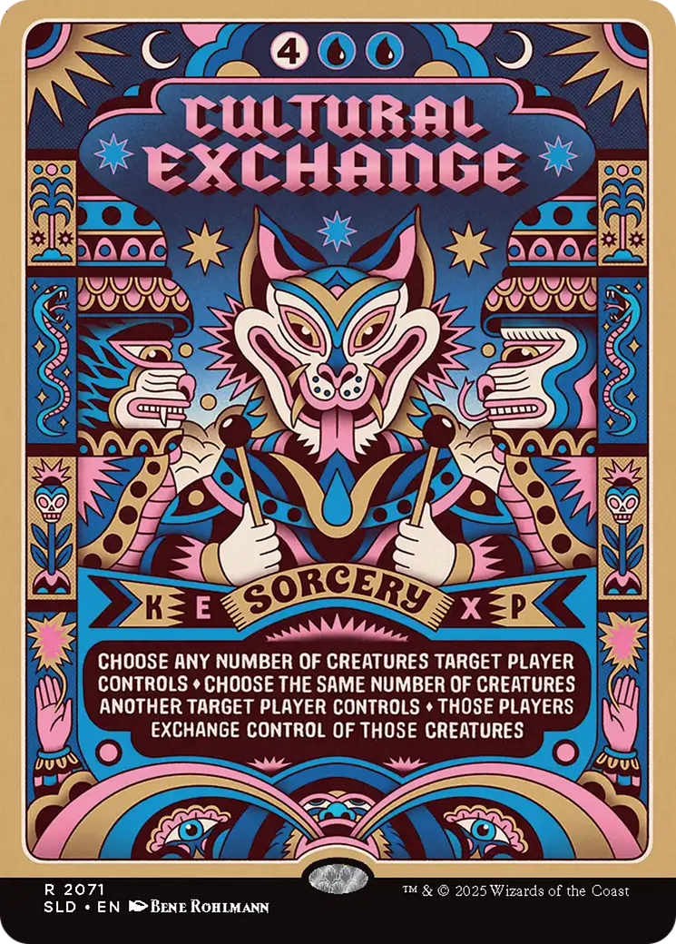 Cultural Exchange (Rainbow Foil) [Secret Lair Drop Series] | The Time Vault CA