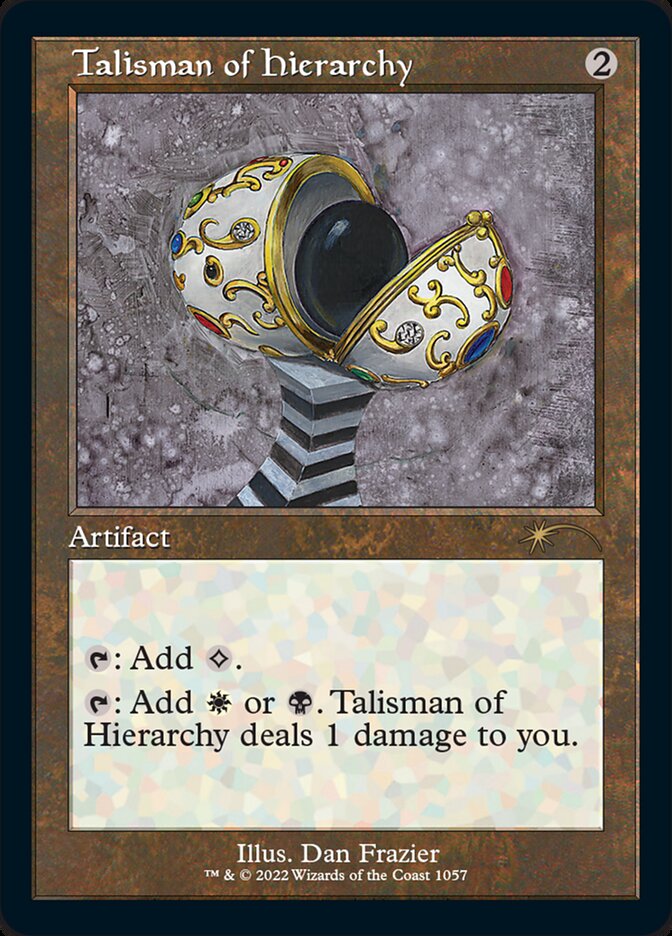 Talisman of Hierarchy (Foil Etched) [Secret Lair Drop Series] | The Time Vault CA