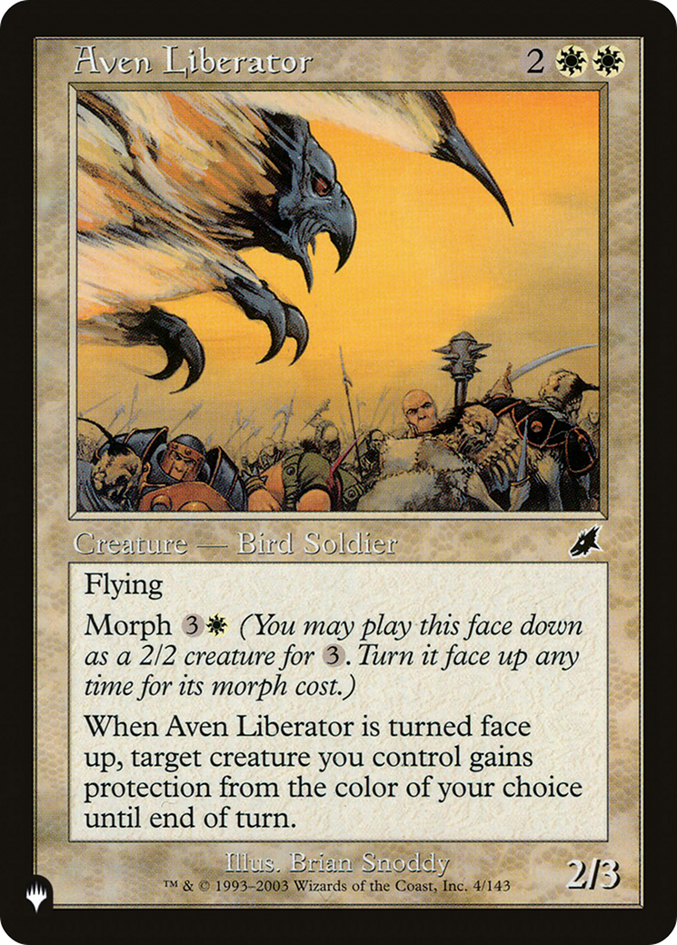 Aven Liberator [The List] | The Time Vault CA