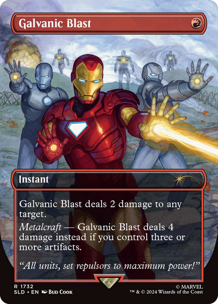 Galvanic Blast (Rainbow Foil) [Secret Lair Drop Series] | The Time Vault CA