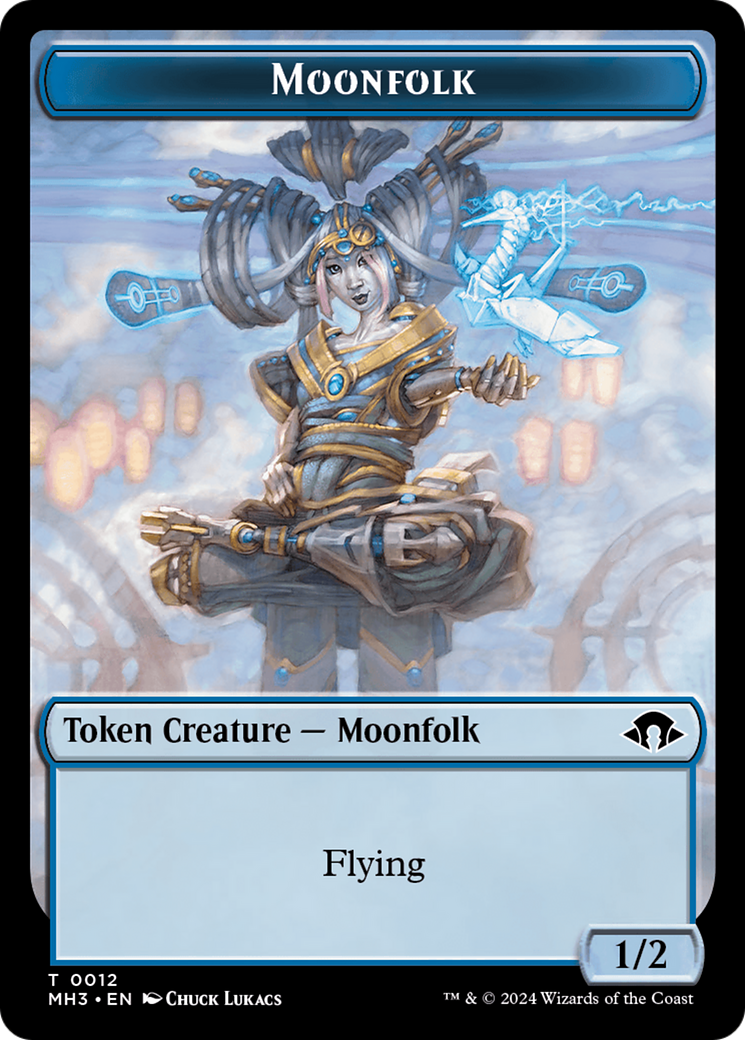 Moonfolk Token [Modern Horizons 3 Tokens] | The Time Vault CA