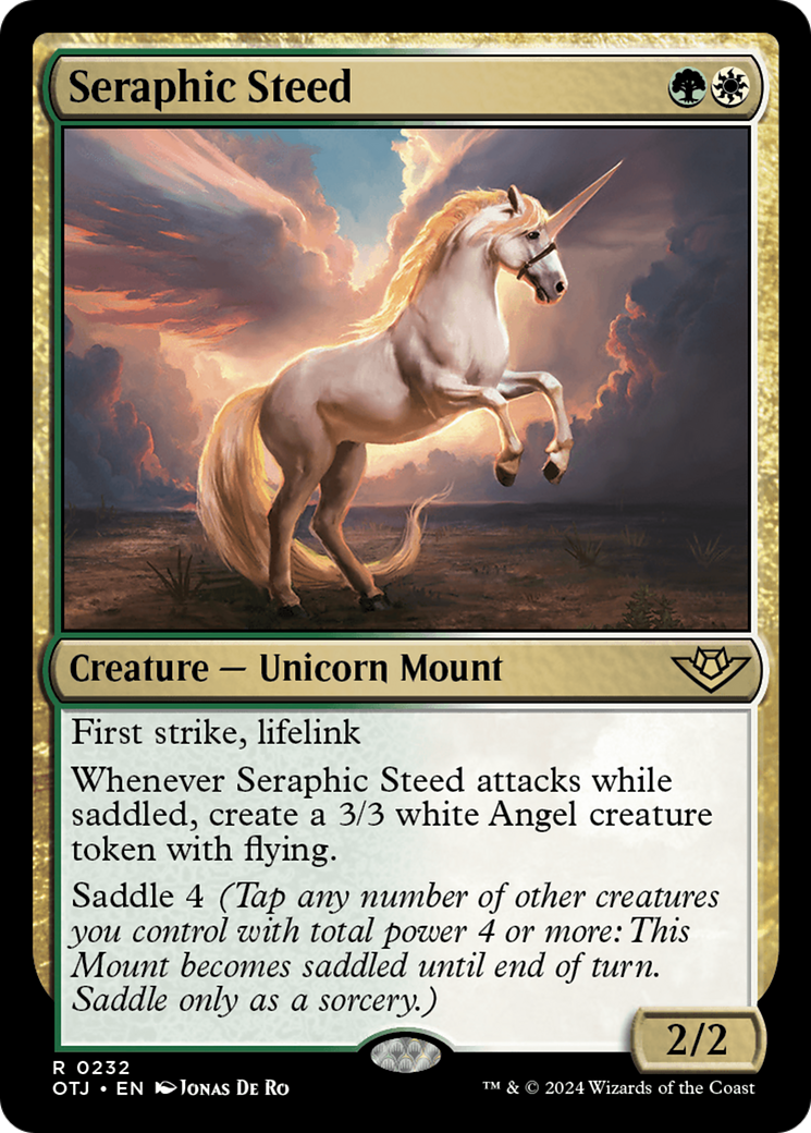 Seraphic Steed [Outlaws of Thunder Junction] | The Time Vault CA