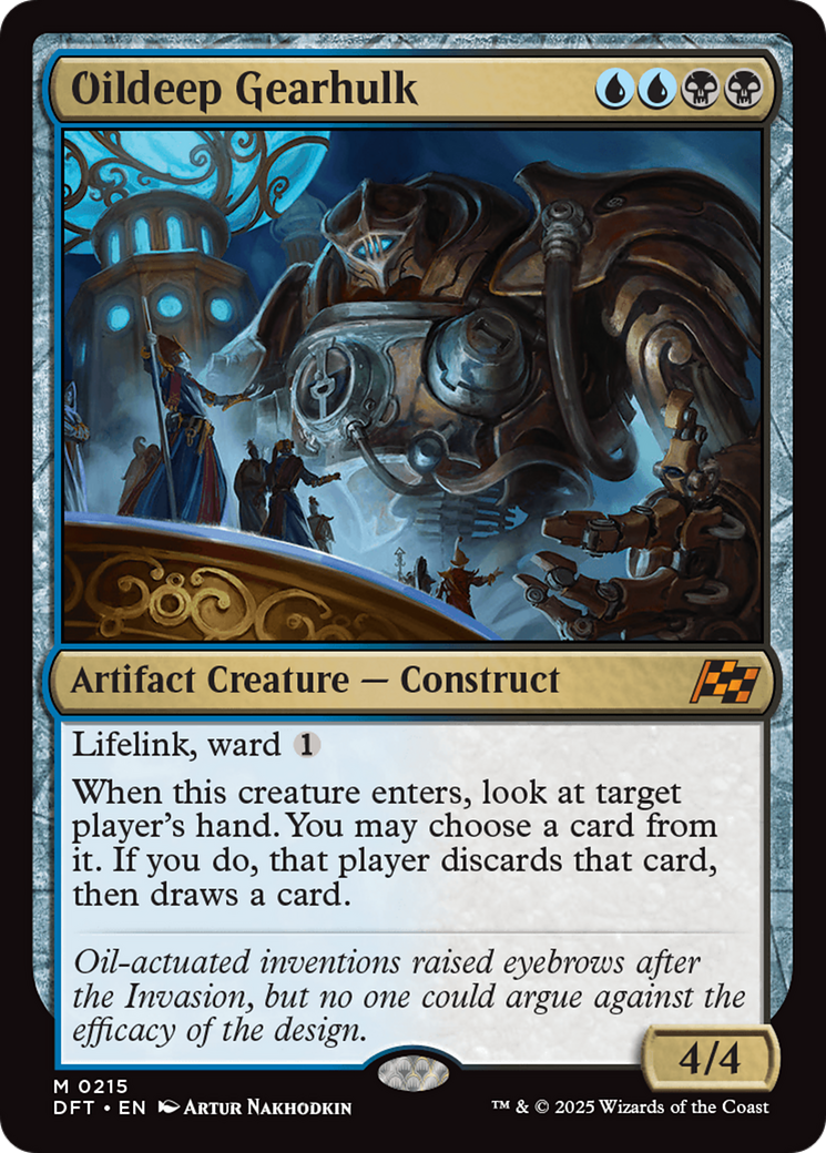 Oildeep Gearhulk [Aetherdrift] | The Time Vault CA