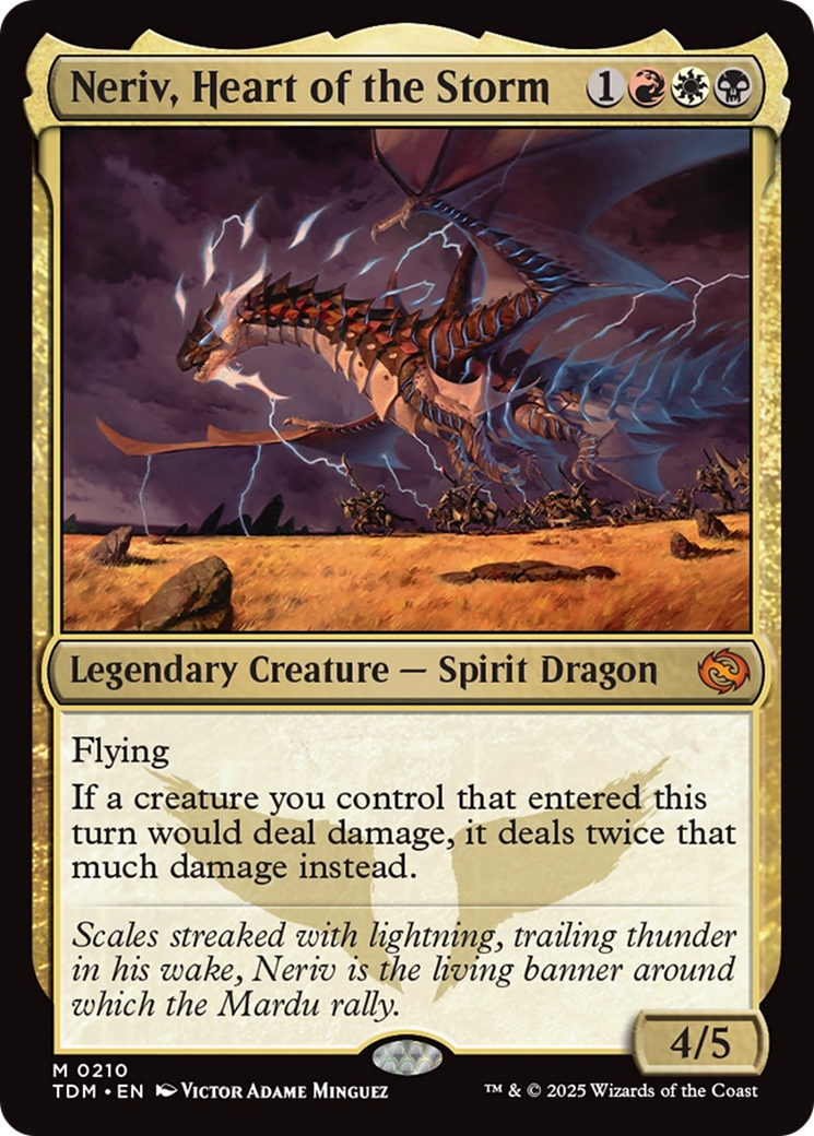 Neriv, Heart of the Storm [Tarkir: Dragonstorm] | The Time Vault CA