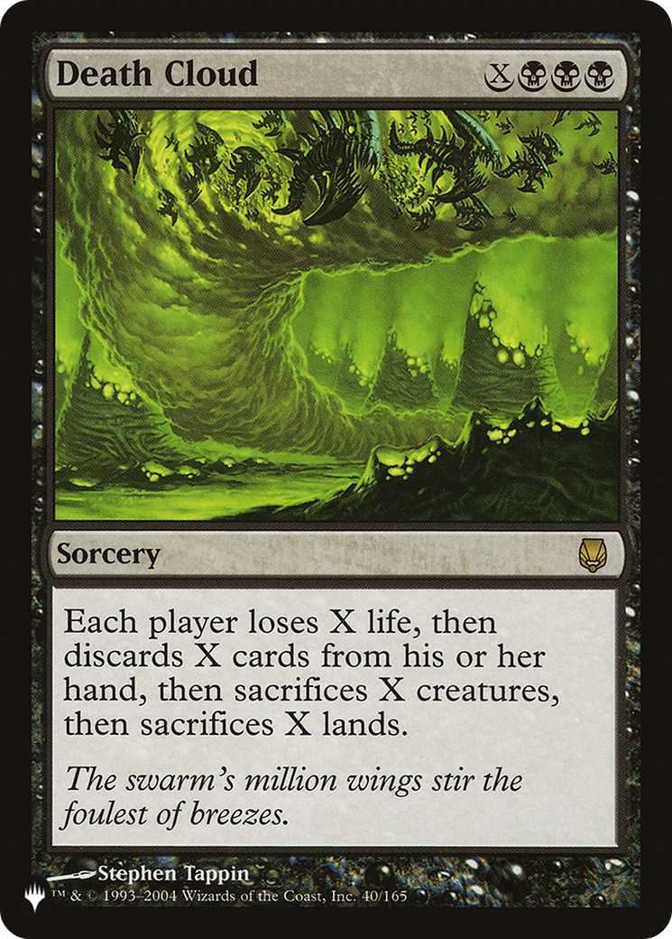 Death Cloud [The List] | The Time Vault CA