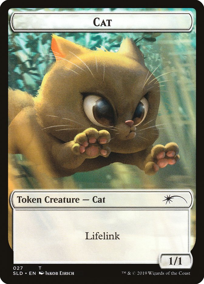 Cat (27) // Cat (28) Double-Sided Token [Secret Lair Drop Series] | The Time Vault CA