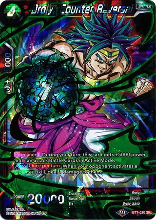 Broly, Counter Reversal (BT7-020) [Assault of the Saiyans] | The Time Vault CA
