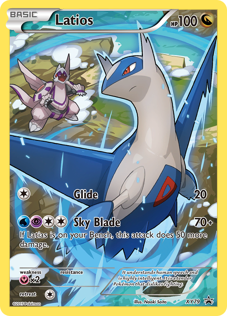 Latios (XY79) (Full Art Promo) [XY: Black Star Promos] | The Time Vault CA