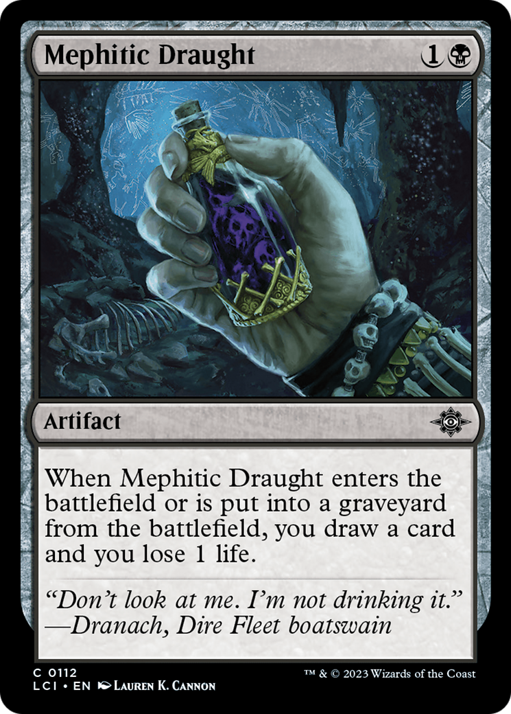 Mephitic Draught [The Lost Caverns of Ixalan] | The Time Vault CA