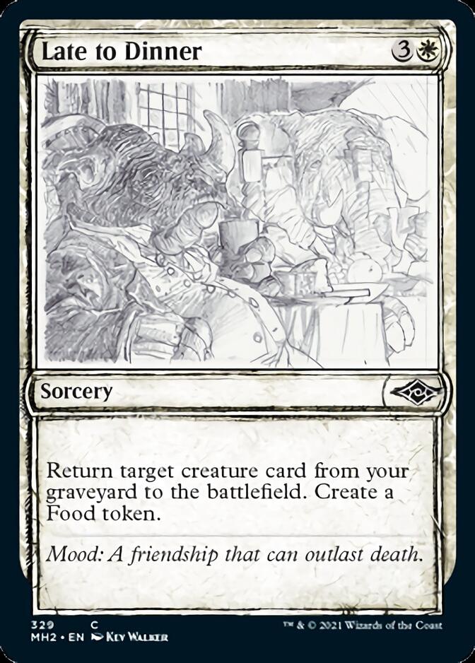 Late to Dinner (Sketch) [Modern Horizons 2] | The Time Vault CA