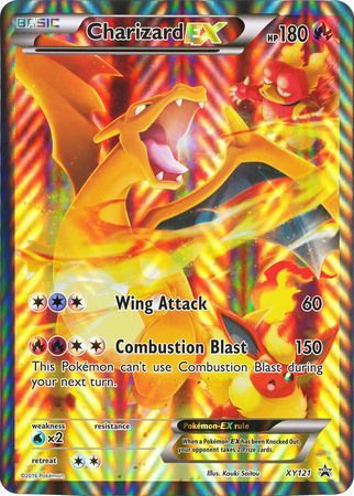 Charizard EX (XY121) (Jumbo Card) [XY: Black Star Promos] | The Time Vault CA