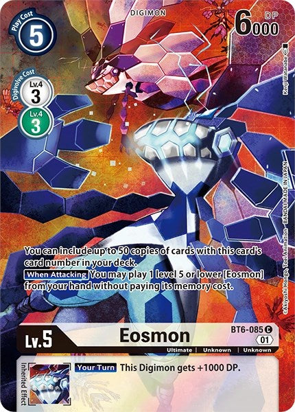 Eosmon [BT6-085] (Alternate Art) [Dimensional Phase] | The Time Vault CA