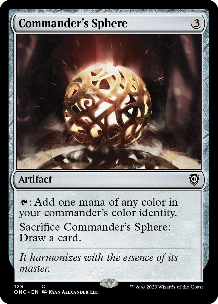 Commander's Sphere [Phyrexia: All Will Be One Commander] | The Time Vault CA