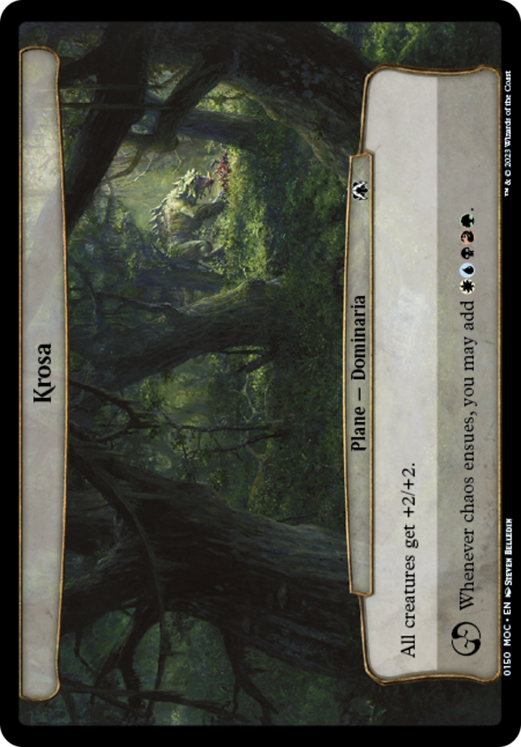 Krosa [March of the Machine Commander] | The Time Vault CA