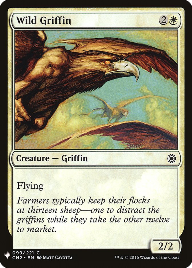 Wild Griffin [Mystery Booster] | The Time Vault CA