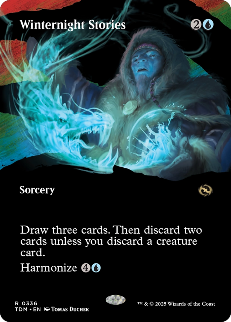 Winternight Stories (Borderless) [Tarkir: Dragonstorm] | The Time Vault CA