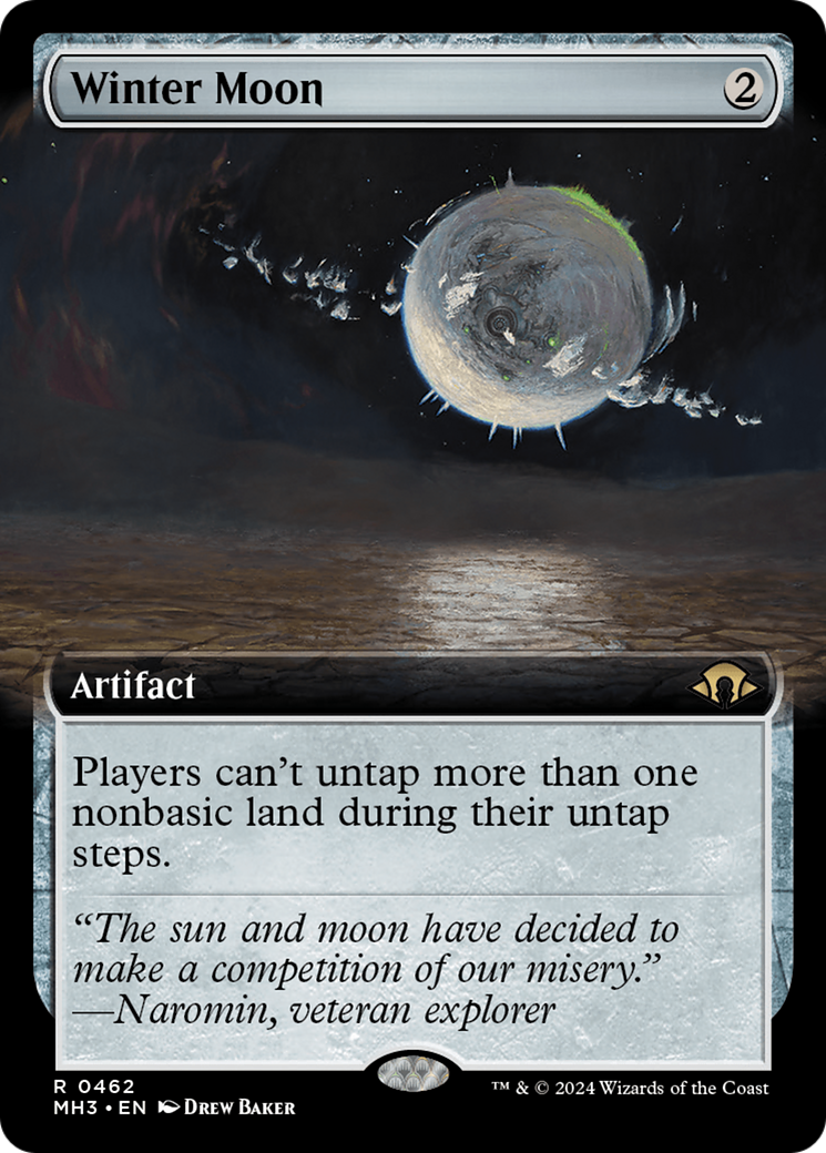 Winter Moon (Extended Art) [Modern Horizons 3] | The Time Vault CA