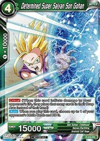 Determined Super Saiyan Son Gohan (Non-Foil Version) (P-016) [Promotion Cards] | The Time Vault CA