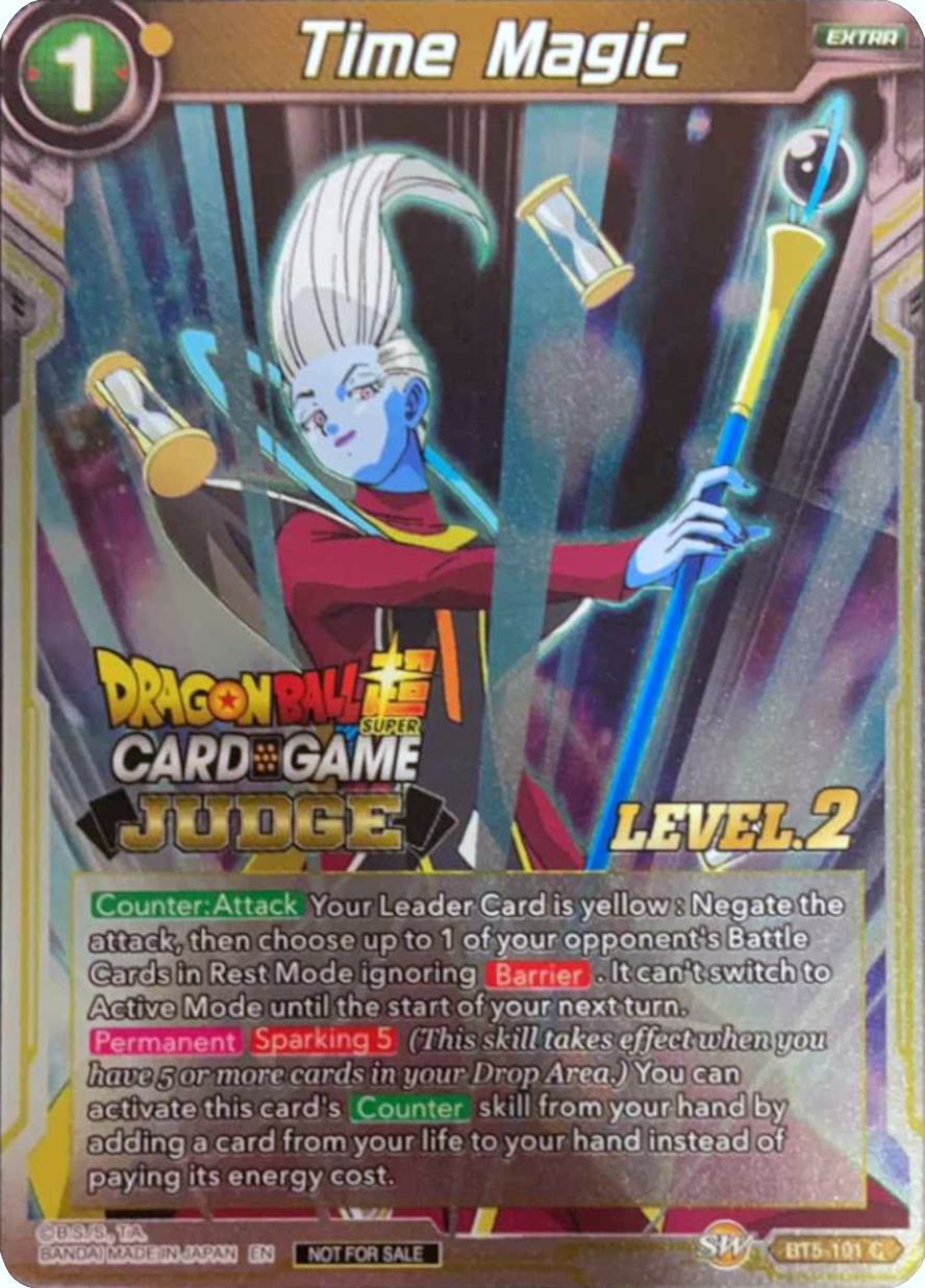 Time Magic (Level 2) (BT5-101) [Judge Promotion Cards] | The Time Vault CA