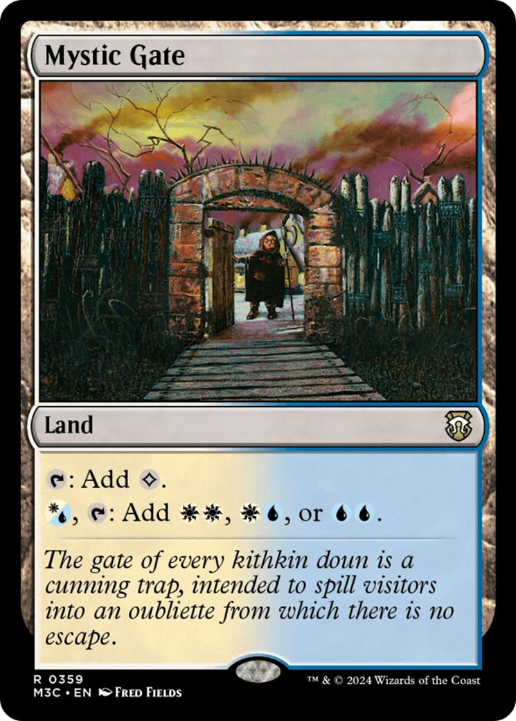 Mystic Gate (Ripple Foil) [Modern Horizons 3 Commander] | The Time Vault CA